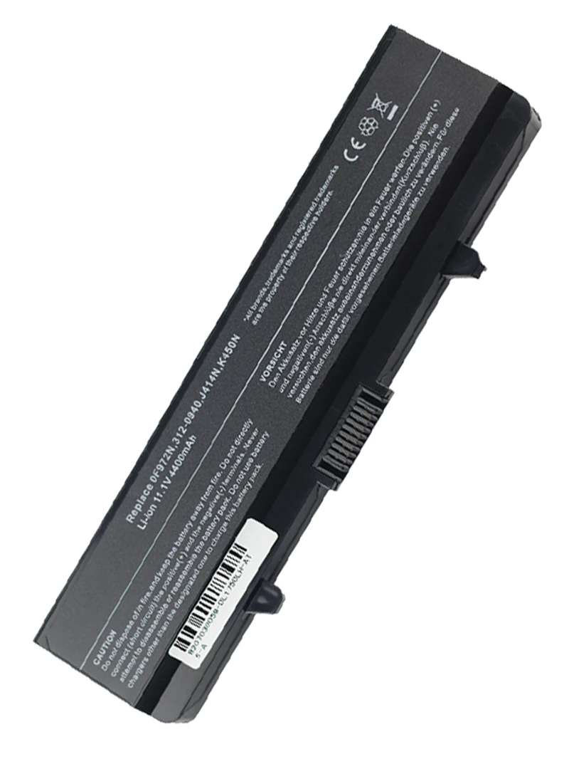 Аккумулятор для ноутбука DELL Inspiron 4400 PP42L K450N X284G 1440 1440N 1750N 6 ячеек 1750 мАч |