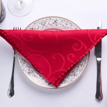

Wedding Napkins Satin Handkerchief Cloth Table Napkins Wedding Table Decoration Home Textiles Supplies