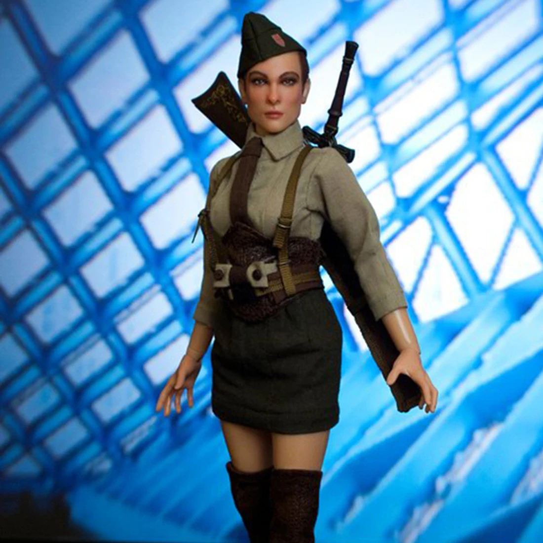 30 см 1/6 подвижный снежное поле Womon фигурка военный Солдат модель