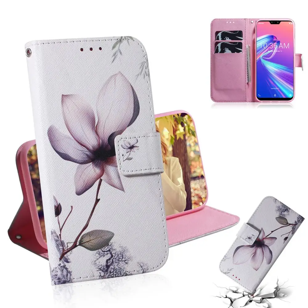 Чехол-кошелек для Asus Zenfone Max Pro M2 m1 ZB631KL ZB633KL Чехол Для Plus (M1) ZB570TL ZB601KL ZB602KL чехол из