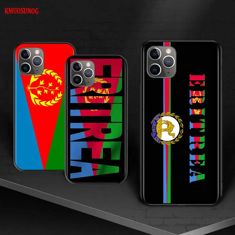 Пальто на руку с национальным флагом Эритреи для iPhone 12 Mini 11 11Pro X XR XS Max 8 7 6 6S Plus 5S SE