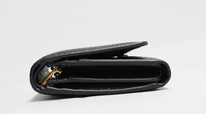 Goedkoop Vrouwen Lederen Korte Portemonnee