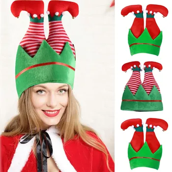 

Christmas Hat Children's Adult Hat Spring Cap Funny Party Christmas Tree Costume Party Stage Performance Daily Warm And Trendy