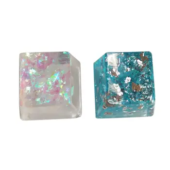 

Resin keycap Handmade Customized OEM R4 Profile Resin Keycap Keyboard RGB Translucent Keycap