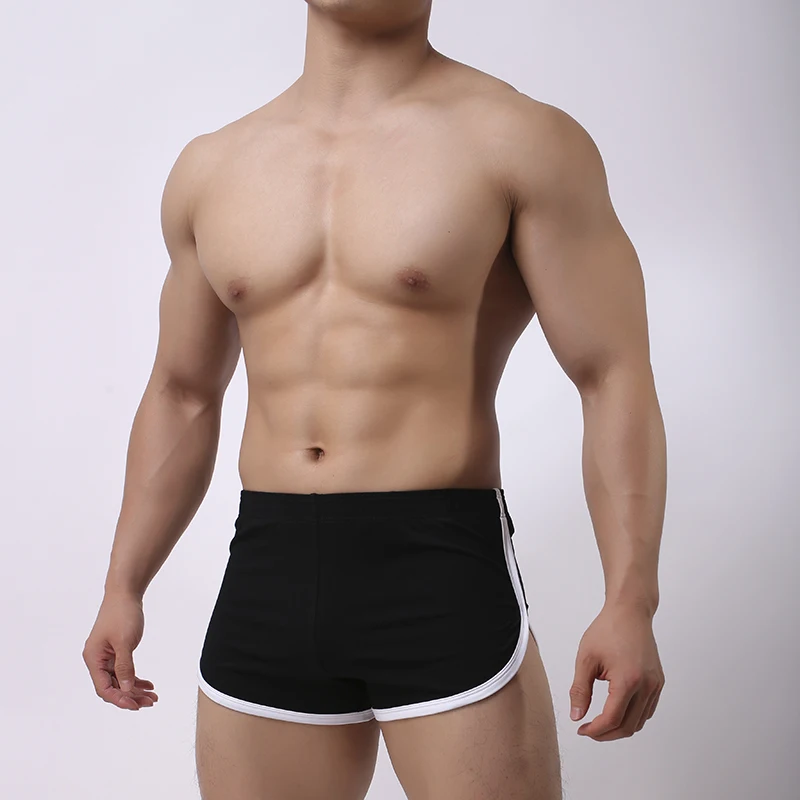 Niewe Dunne Ijs Zijde Ondergoed Mannen сексуальные боксеры шорты Heren Lange Onderbroek Transparant Cueca Homme Calzoncillos