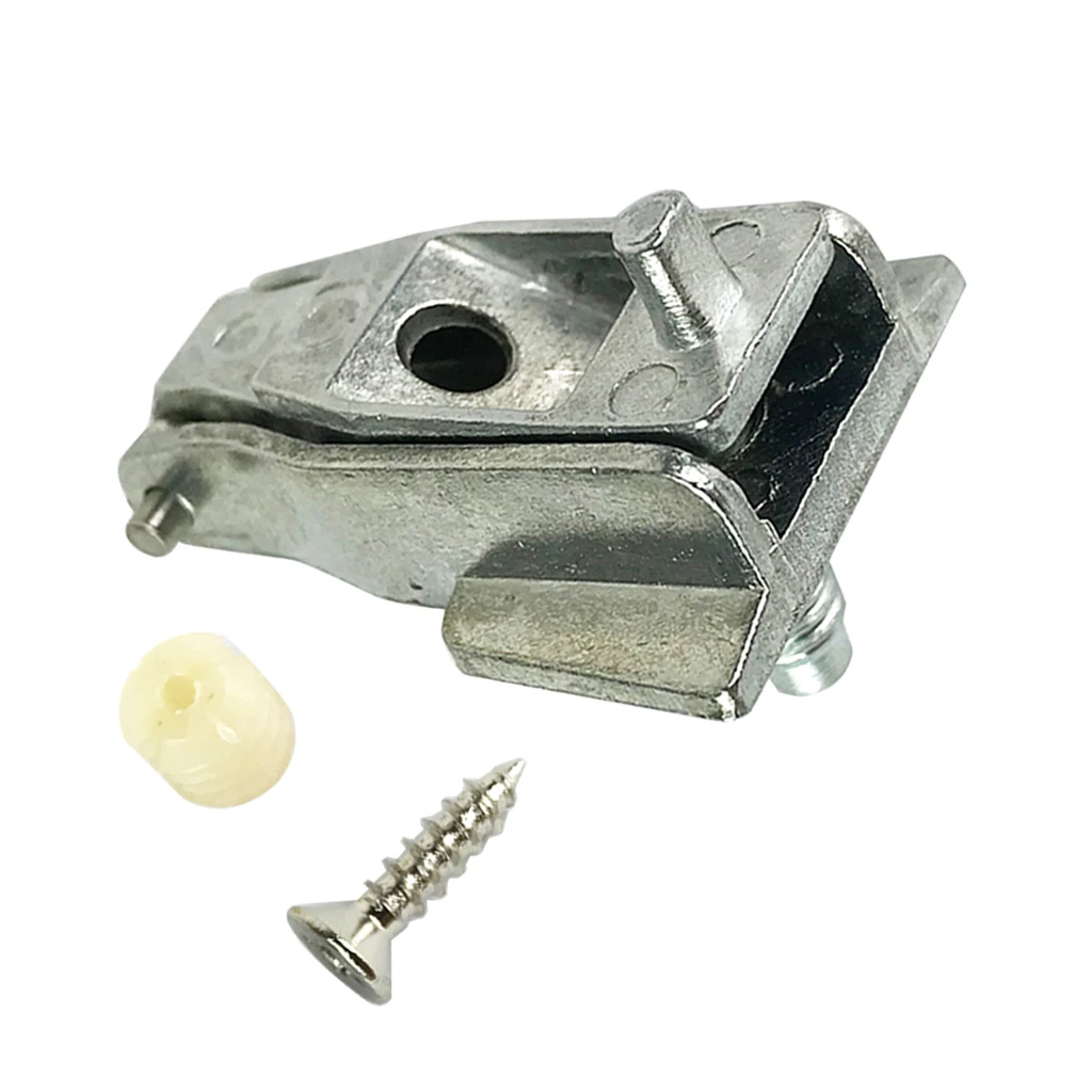 Chrome Metal Outer Door Handle Hinge Both Side Replacement for Fiat 500