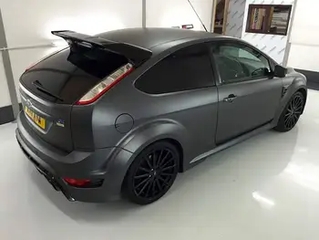 

3M quality Gunmetal satin Chrome Vinyl Wrap Car wrap covering with Air Bubble Free / initial Low tack glue PROTWRAPS 1.52x18m