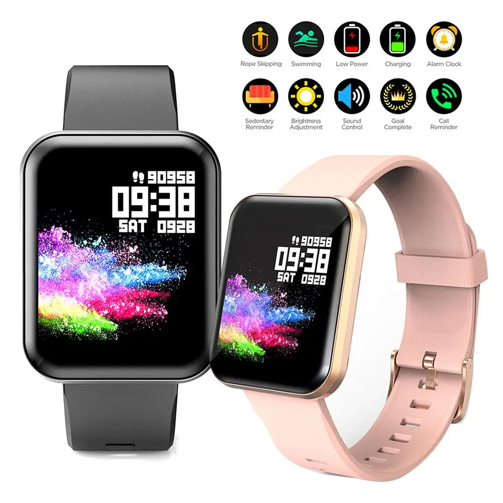 ZW33 Смарт-часы для мужчин и женщин Android IOS Bluetooth монитор сердечного ритма