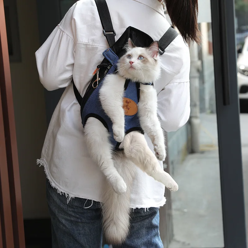 Pet Cat Carrier Backpack Fashion Travel Bag Dog Bags Breathable Puppy Shoulder Carry Sling Pouch for Small | Дом и сад