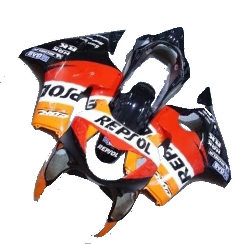 Комплекты для HONDA CBR 600 F4 Обтекатели 1999 2000 CBR600 99 00 черный красный REPSOL обтекатель комплект пластиковые части-Nn
