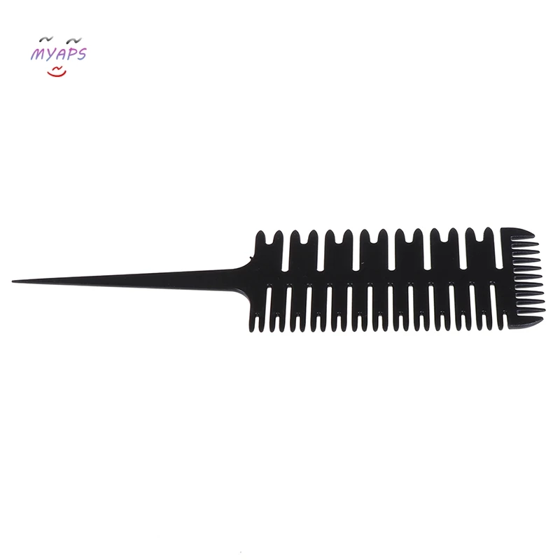 Big Tooth Comb Hair Dyeing Tool Highlighting Comb Brush Salon Pro Fish Bone Design Hair Dyeing Sectioning hair dyeing comb
