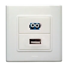 Разъемы: LC+ USB модули, настенной розетки крышка лицевые панели разъем для кабеля Системы