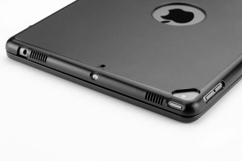 Для Apple iPad 10,2 дюймов планшет Роскошный Алюминиевый Чехол-книжка с Bluetooth клавиатурой защитный чехол-Подставка 7 цветов с регулируемой подсветкой