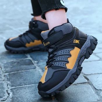 

2019 New Hiking Boys Shoes Best Selling Kids Outdoor Shoe Comfortable Climbing Shoes Childrens Brand Boy Hiking Sneakers