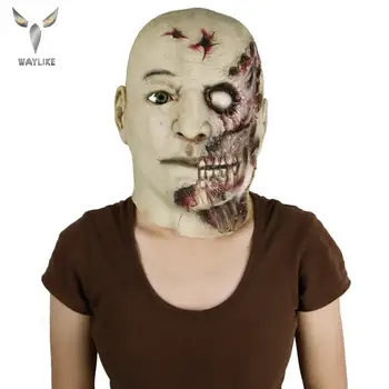 

Waylike Halloween Horror Latex Mask Full Head Mask Masquerade Party Easter Essential Mask