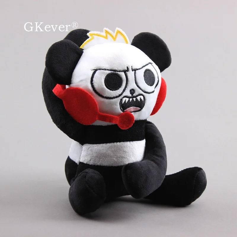 18 см аниме Ryan Panda плюшевые игрушки кукла Peluche мягкие животные игрушки высокого качества для маленьких детей Рождественский подарок на день рождения