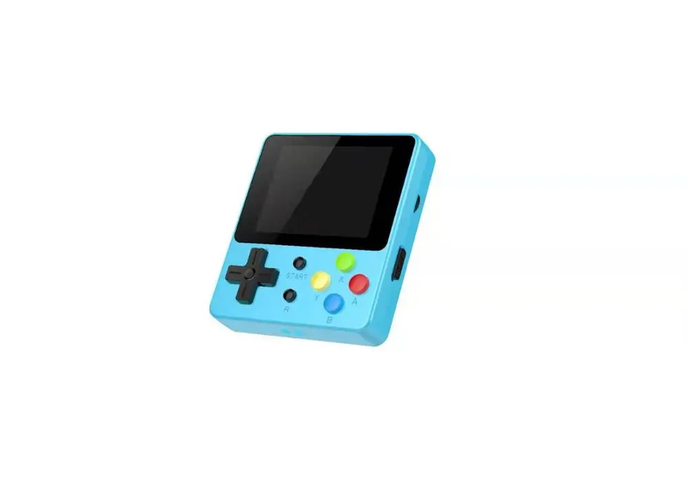 new FC188 Retro Handheld Game Console 188in1 games 128M Digital game system 2.4inch full view IPS LCD support TV output - Цвет: blue