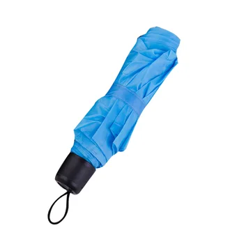 

Mini Compact Sun Rain Travel Umbrella Lightweight Portable Outdoor Umbrella Short-handled Folding 66CY
