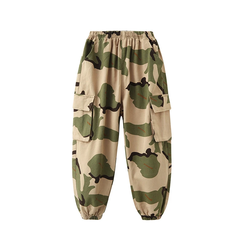 Pants Танцевальный костюм в стиле хип-хоп Детский Повседневный свитер камуфляжные штаны джазовая одежда для бальных танцев, сценическая одежда для уличных танцев SL2033 - Цвет: Pants