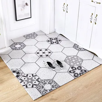 

Dust-proof Door Mat Carpet Outdoor Indoor Bathroom Hallway Balcony Entrance Floor Mats Carpet Anti-slip Washable Foot Door Mats