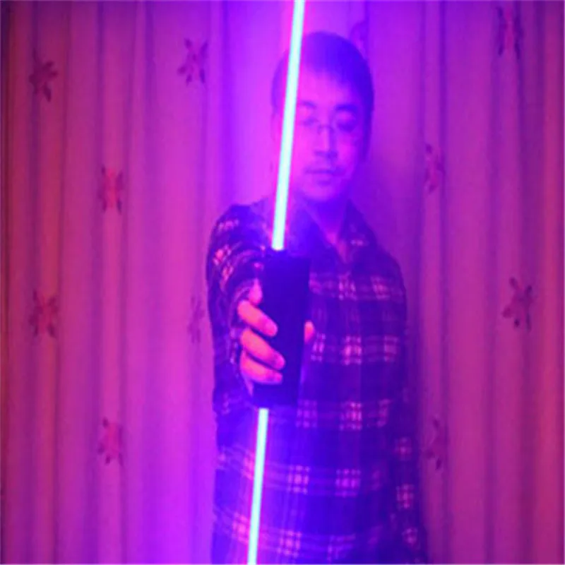 Мини-зеленый лазерный меч двойного направления для лазерного шоу 532nm 200mW двуглавый Широкий Луч лазерная двойная лазерная ручка