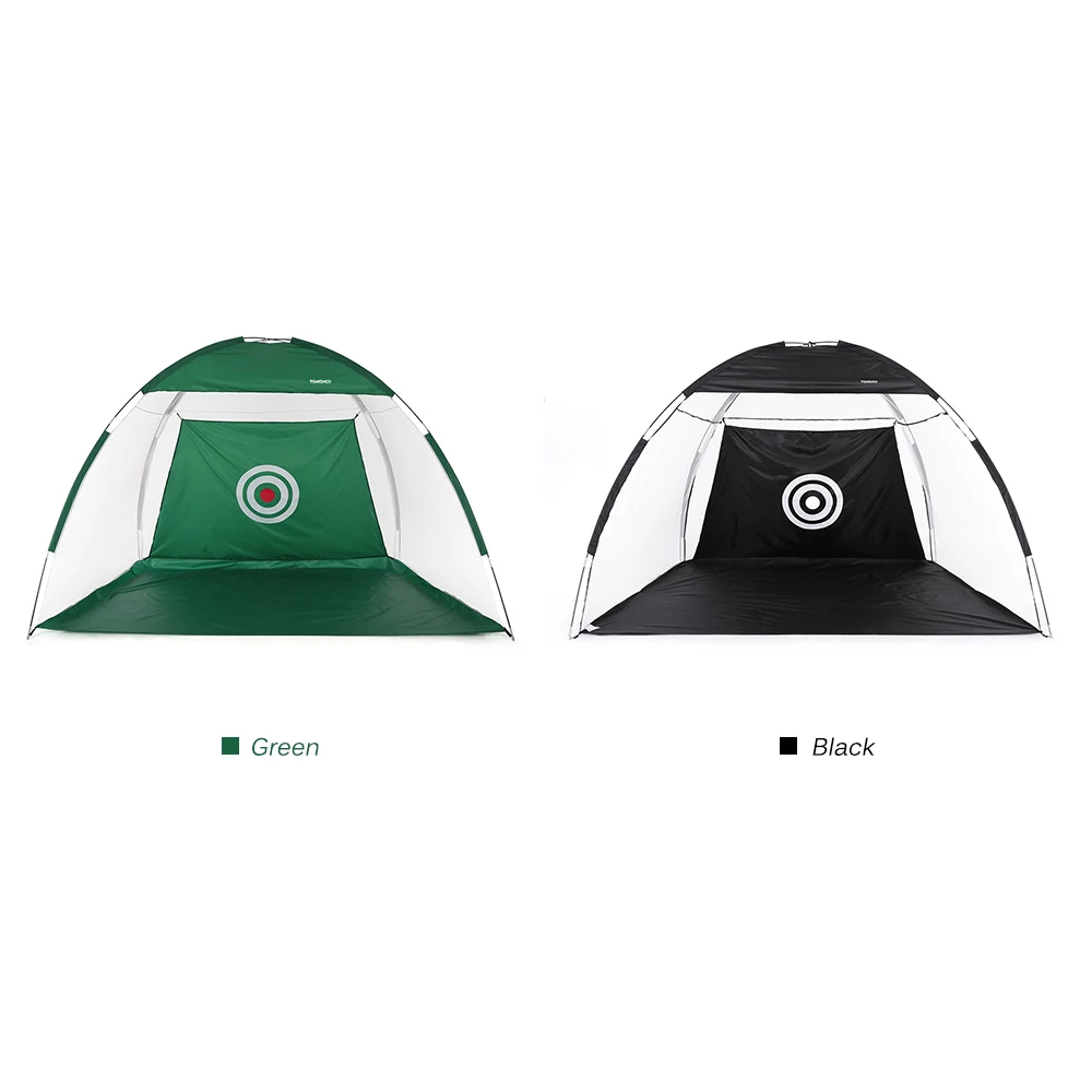 

Hot New 10' Golf Practice Hit Net Hitting Cage Golf Training Net Tent with Carry Bag Indoor Garden Golf Training Aid Accessory