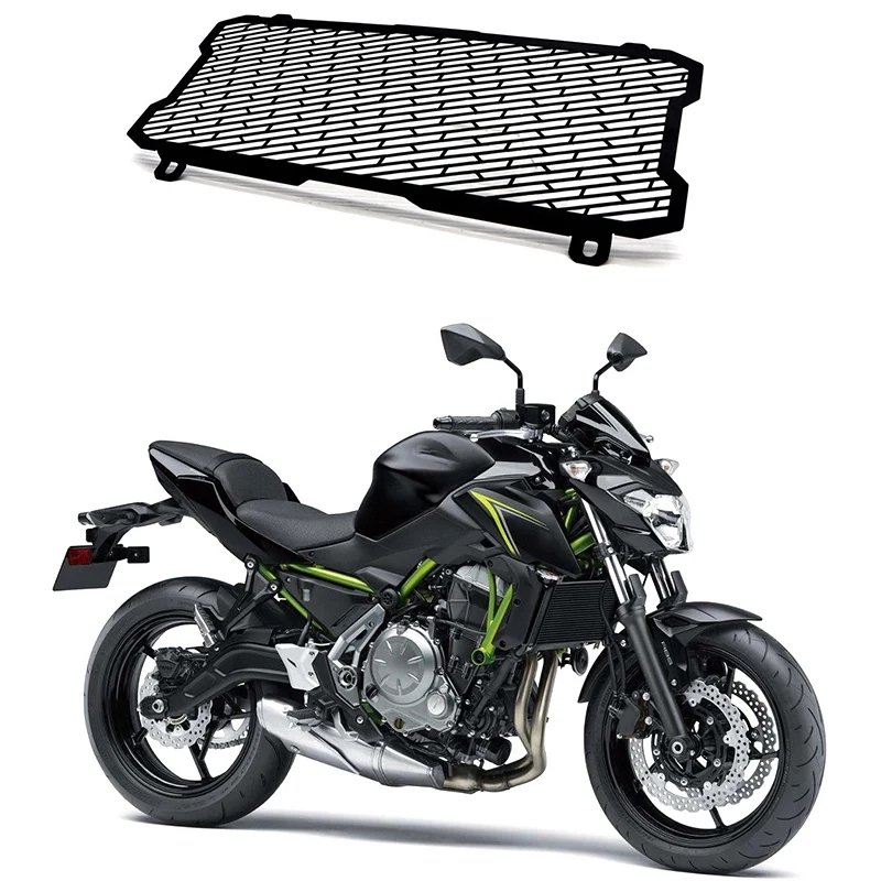 

Motorcycle Radiator Protective Cover Grill Guard Grille Protector for Kawasaki Z650 Z 650 2017 2018 2019