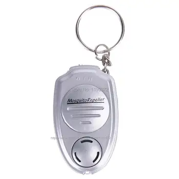 

100pcs Keychain Key Ring Ultrasonic Anti-mosquito Key Chain Mini Mosquito Killer Electronic Repeller Repellent Pest Control
