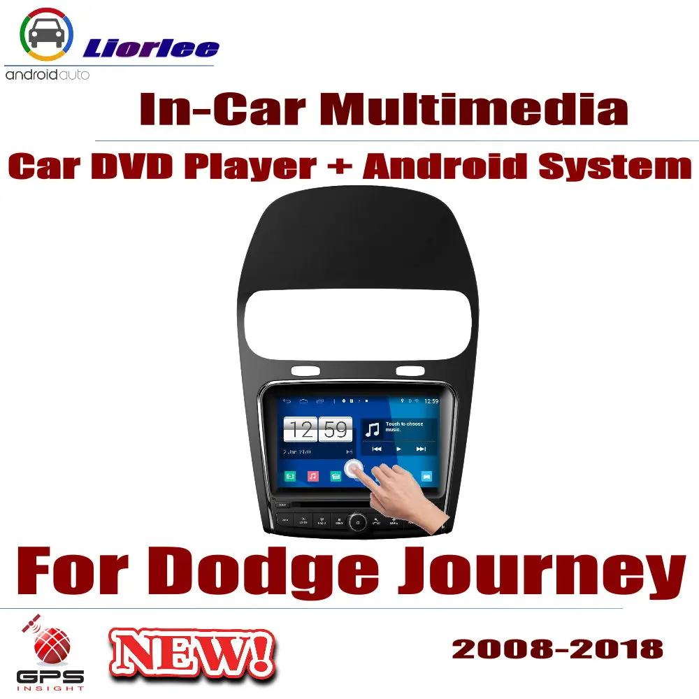 Автомобильный dvd плеер для Dodge Journey JC JCUD GPS 2008 ~ 2018 Android 2 din gps навигация HD экран Радио