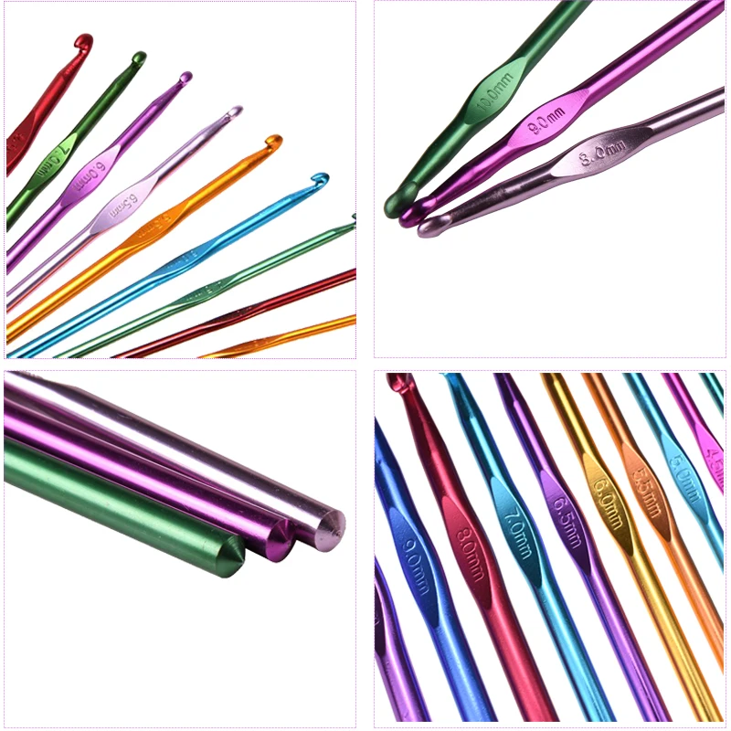 1PCS-Mixed-2-0-10-0mm-Aluminum-Crochet-Hooks-Multicolor-Knitting-Needles-DIY-Craft-Yarn-Sewing
