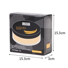 Menow натуральный свободный банановый порошок Косметика Водонепроницаемый контроль масла лица+ слоеный