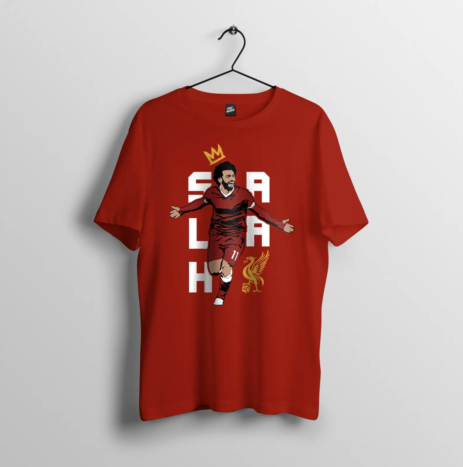 Mo Salah Liverpool FC King Египетский Король-мужская футболка унисекс S-2XL |