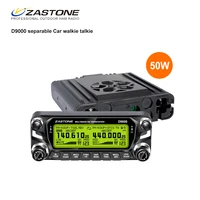 New ZASTONE D9000 50W Car Walkie Talkie Autoradio Dual Band Car Radio With Screen Mobile Two Way Radio Split Panel 2