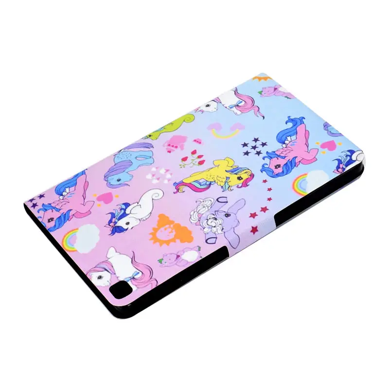 Модный окрашенный чехол для Samsung Galaxy Tab A 8,0 SM-T290 SM-T295 T295 T297 чехол Funda планшет стенд оболочка+ подарок