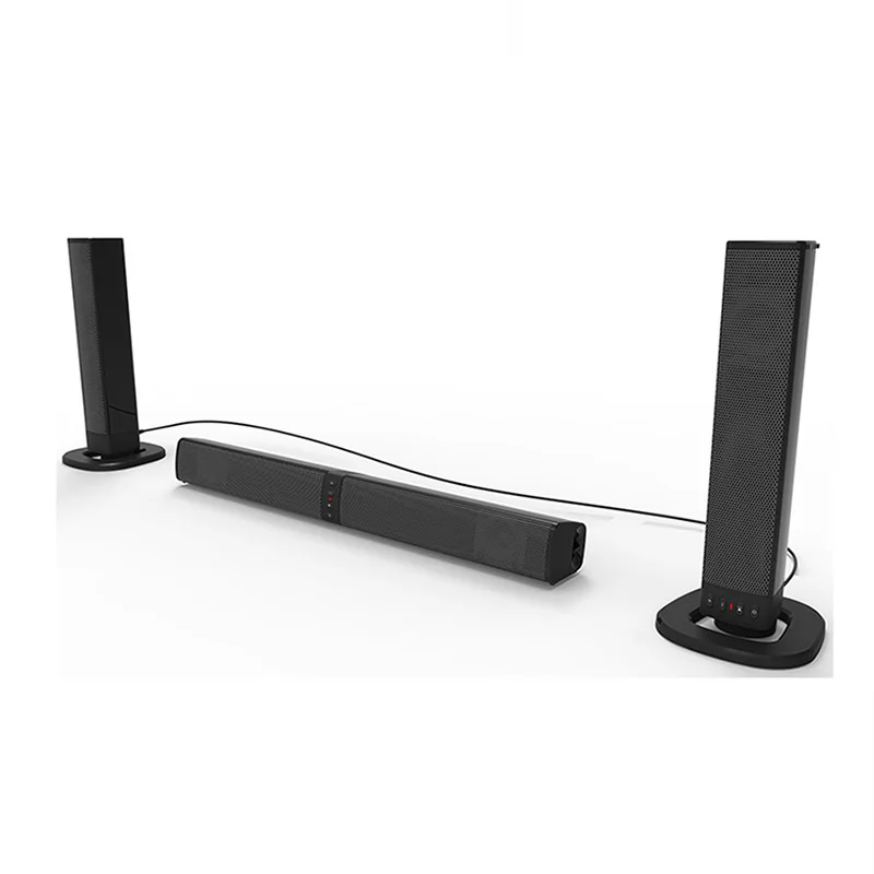 BS36 Домашний кинотеатр 20 Вт Bluetooth Саундбар ТВ AUX оптические Bluetooth Динамики Soundbar Колонка Саундбар сабвуфер динамик для ТВ компьютера - Цвет: BS36