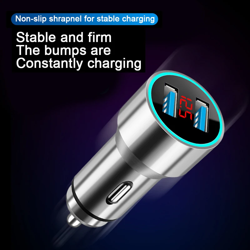 Autoladegerät 65 W Ladegerät USB-Ladegerät für Autos Netzteil Zigarettenanzünder im Auto Tragbar für Xiaomi iPhone Oneplus_voghion.com