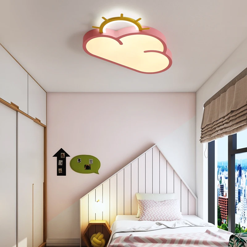 AWSIaiton современные потолочные светильники LED Cloud потолочный светильник для детей
