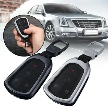 

For Cadillac XTS ATS-L XT4 XT5 CT6 SRX Smart Remote Car Keychain Shell Aluminum Alloy Key Cover Key Case Key Protector