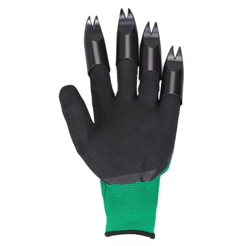 4 шт. ABS пластиковые перчатки-когти принадлежности садовые растения копать защитный инструмент