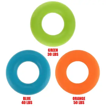 

Grip Ring Environmental Sturdy Multi Specification Multicolor Silica Gel Fitness Equipment Finger Yoga Stretcher Rehabilitation