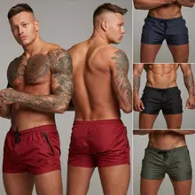 Мода летние мужские шорты для бега спортивные шорты для бега фитнес быстросохнущие тренировочные летние спортивные шорты для спортзала