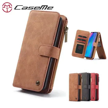 

For Huawei P30 Case Luxury Vintage Leather Flip Book Style Wallet Phone Case for P30 Pro Case for Huawei P30 Lite Case Coque