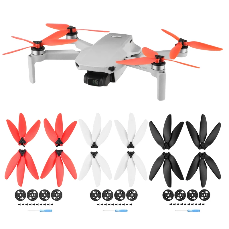 

Suitable for DJI MINI SE/1/2 Quick Release Propeller 4726f Color Propeller MAVIC MINI Three Blade Propeller Drone Accessories