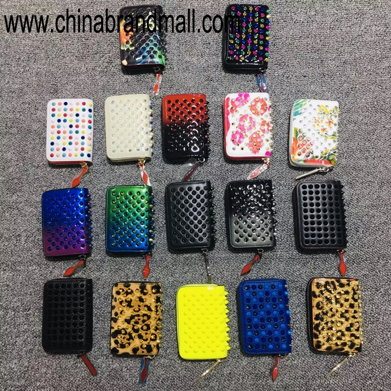 

2019 Sale Genuine Leather Women Casual Solid Zipper Factory Direct Europe And The Trend Wild Wind Purse Rivet Bag Couple Models