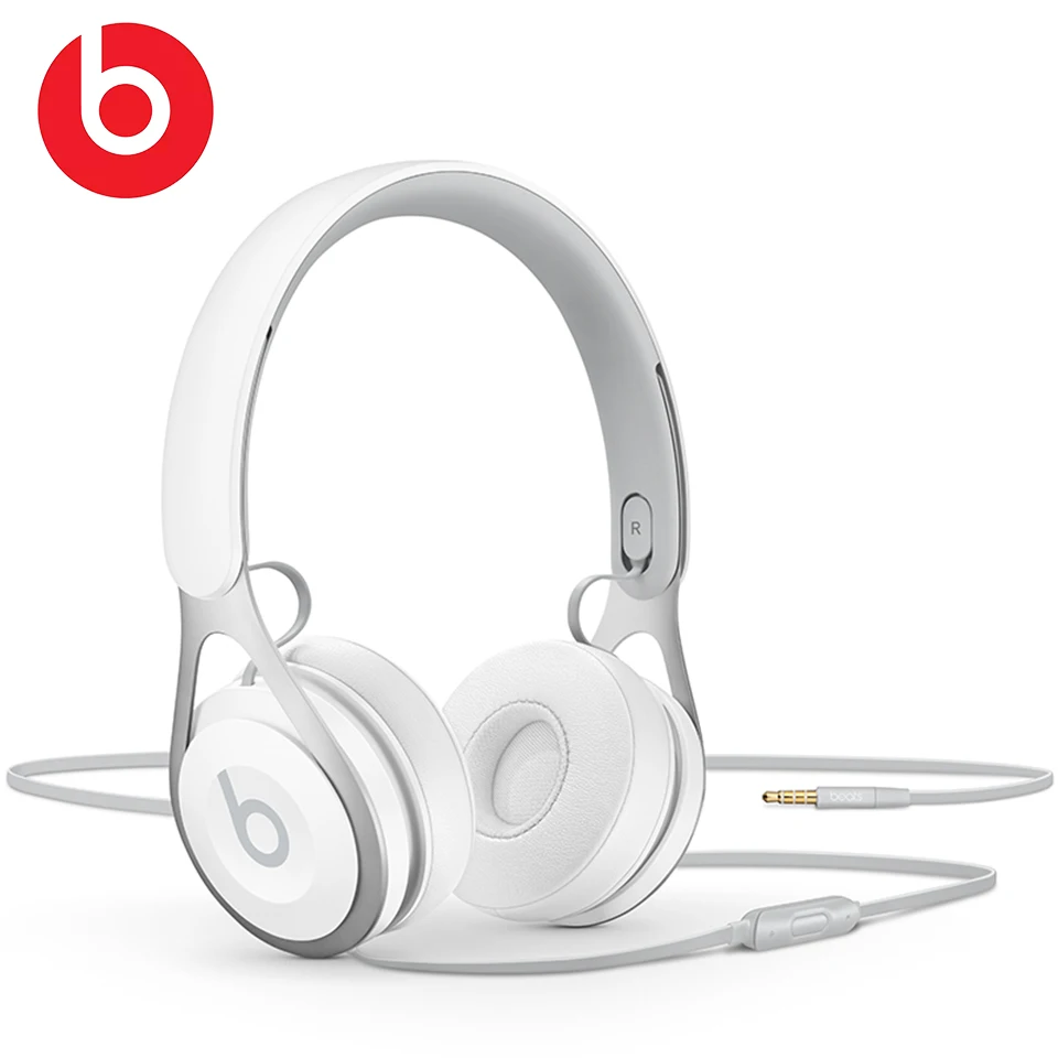 Beats EP 3 5mm Wired Headphones On Ear Headset Stereo Music Earphone Deep Bass Line Control RemoteTalk with Mic Noise Isolation