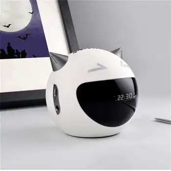 

Multifunctional Devil Digital Alarm Clock Wireless Bluetooth Speaker FM Radio Support TF Card TB Sale