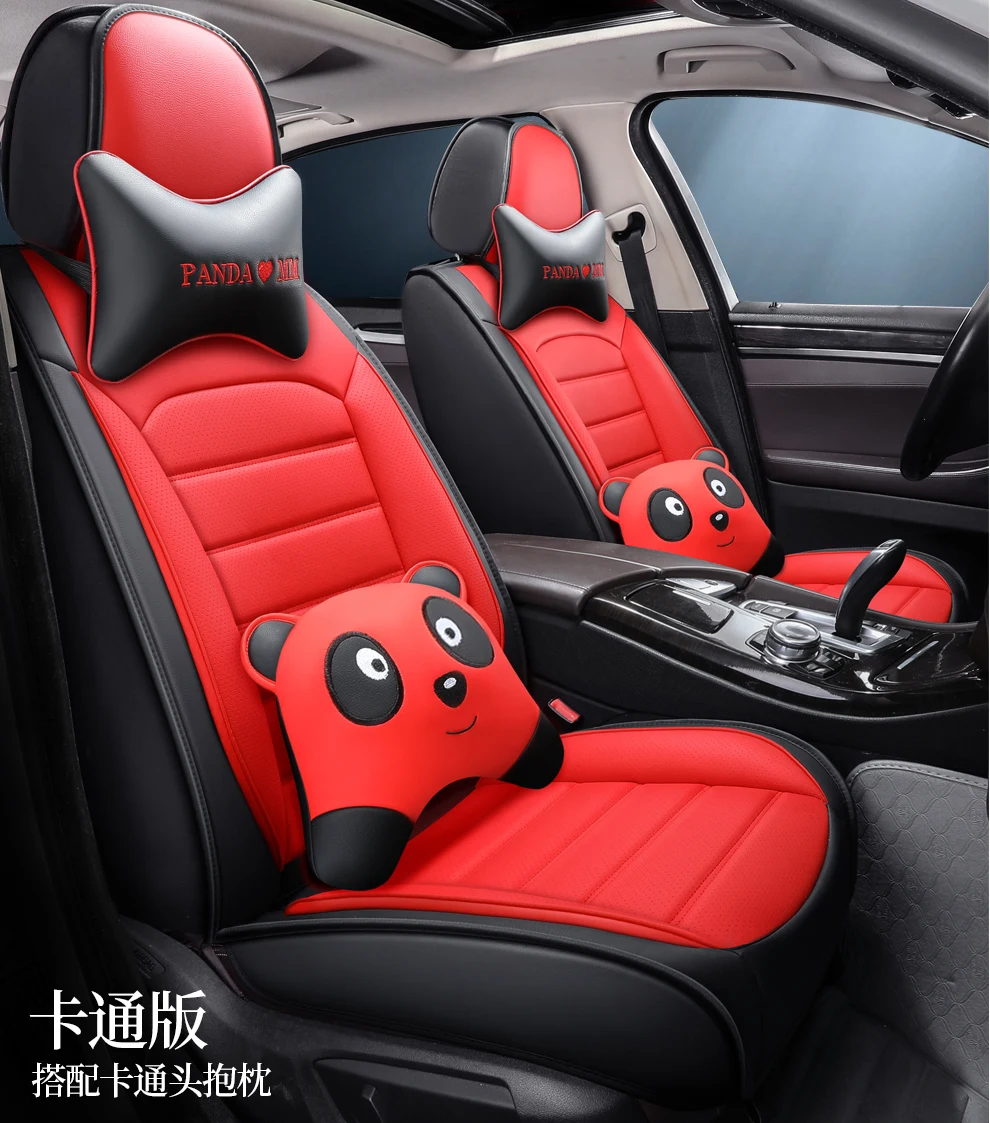 Full Coverage Eco-leather auto seats covers PU Leather Car Seat Covers for cherytiggo 3 cherytiggo 5 cherytiggo t11