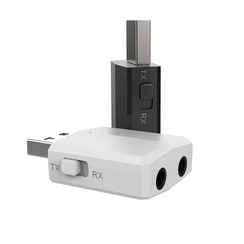 

Bluetooth 5.0 Audio Receiver Transmitter 3 IN 1 Mini 3.5mm Jack AUX USB Stereo Music Wireless Adapter for TV Car PC Headphones