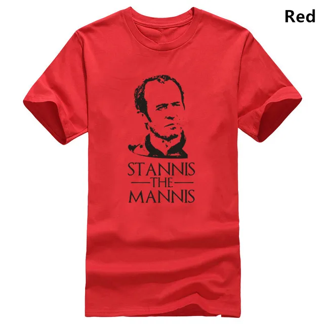 Stannis The Mannis Mens Game Of Thrones Stannis Baratheon T-shirt - T-shirts