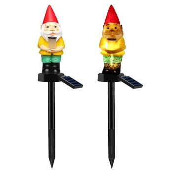 

Solar Garden Stake Light Santa Claus LED Light Waterproof Solar Light For Christmas Garden Backyard Patio Lawn Decorative
